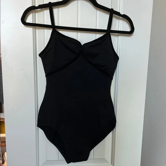 Black One-Piece Leotard - Picture 1 of 5